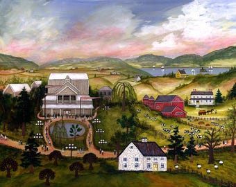 The Alice Busch Opera Theater, Cooperstown, NY. - Limited Edition Print _ by J.L. Munro