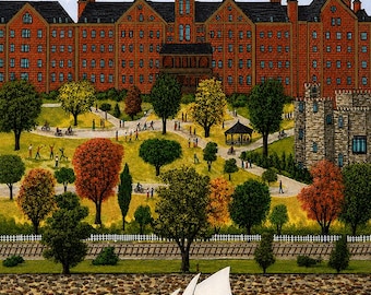 Mount Saint Vincent College- Limited Edition Print _ by J.L. Munro