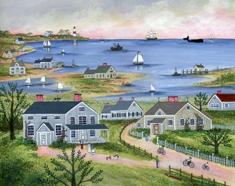 Summer in Sconset - Limited Edition Print _ by J.L. Munro