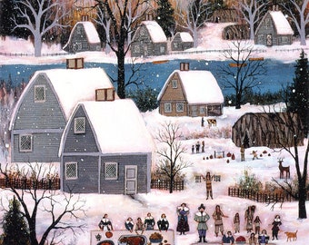 Thanksgiving on Cape Cod - Limited Edition Print _ by J.L. Munro