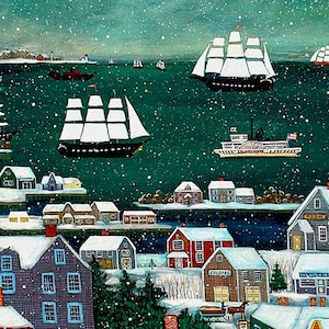 Winter in Nantucket Harbor image 3