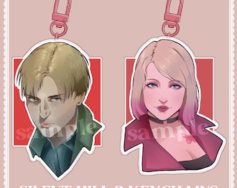 Silent Hill 2 - James Sunderland + Maria Acrylic 3 Inch Keychain