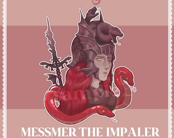 Elden Ring Shadow Of The Erd Tree - Messmer The Impaler 3 Inch Acrylic Keychain