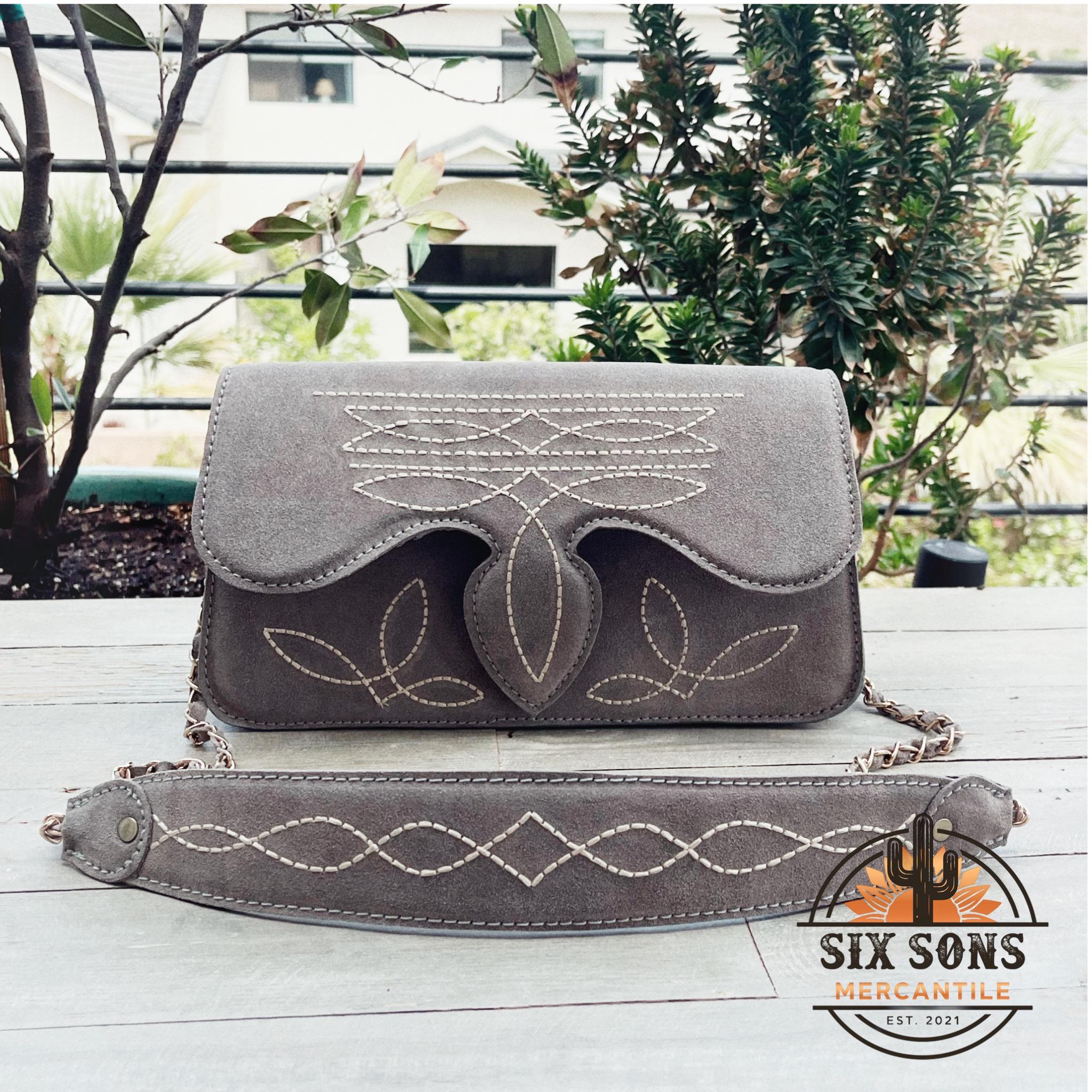 Suede Fringe Bag - Etsy