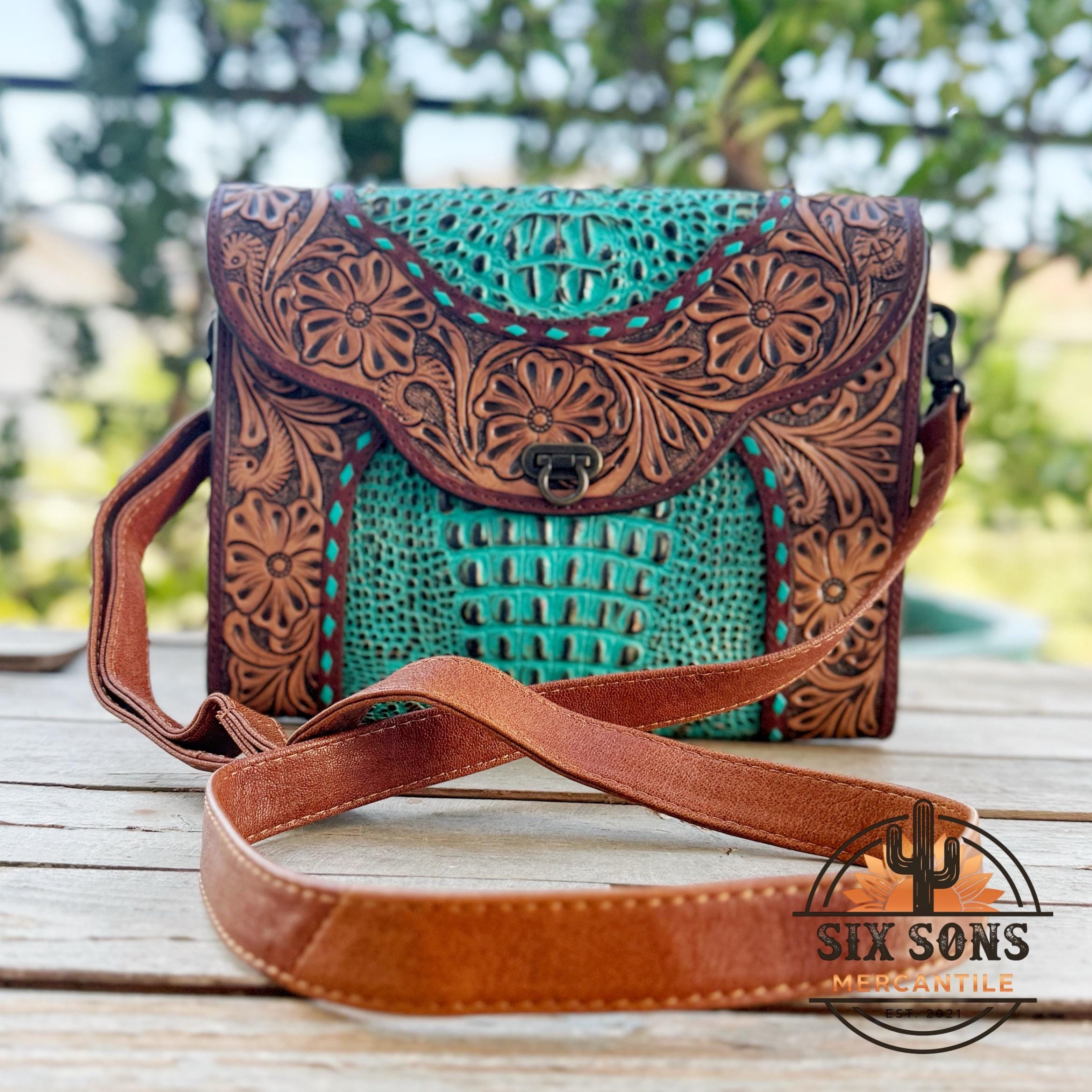les six TAXED dyed leather bag 新品 SixSonsMercantile - Etsy