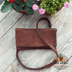 Cartera de cuero hecha a mano estilo occidental, billetera hecha a mano, billetera de cuero occidental, cartera de mano de cuero, billetera de cuero genuino, billetera cruzada
