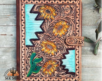 Handgefertigte Notizblock Hülle, Leder Notizblock Hülle, Leder Mappe, Handgemachtes Notizbuch Cover, Leder Mappe