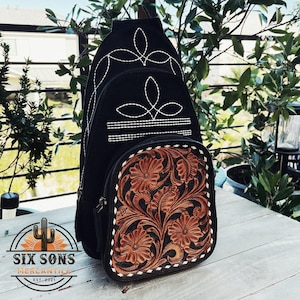Black Suede Backpack - Etsy display picture 1