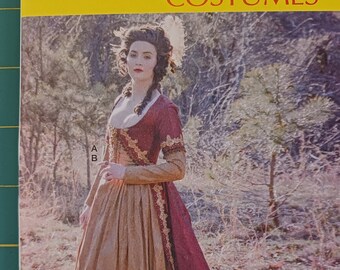 McCall's 7826 Angela Clayton Costume Robe 18th Century Gown Pattern Size 6-14