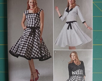 Simplicity 1061 Retro Vintage Sew Chic Dress Jacket Size 4-12 OOP