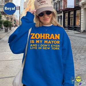 Zohran is My Mayor Shirt, NYC Election Tee, Zohran Mamdani Fan Gift