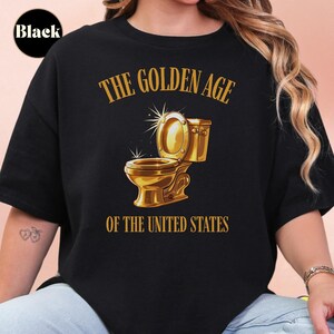 Funny Golden Age Fourth of July shirt, Liberal Patriotic shirt, Funny Anti Trump American Fourth of July Shirt, Anti MAGA Trump Protest Tee