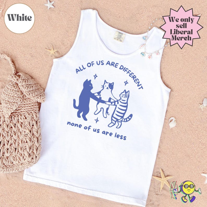 All of us are Different Cat Funny Neurodiversity shirt, Autism Awareness, Disability Rights, Autism Ally Family Support Inclusion image 18