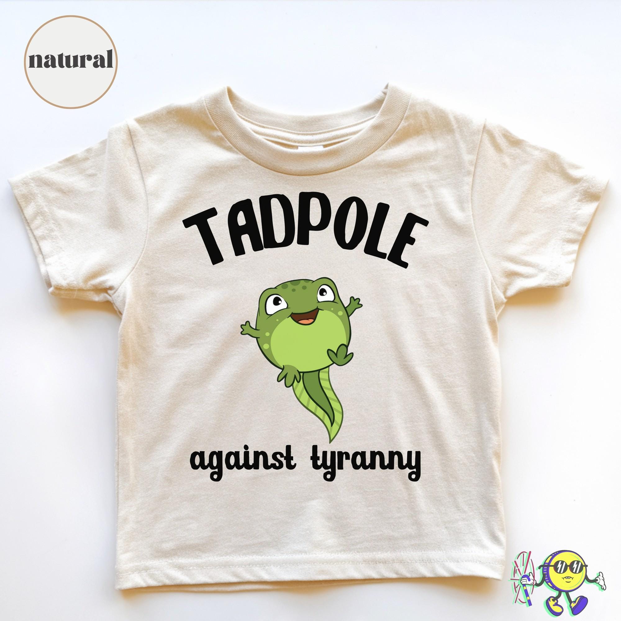 Tadpole Against Tyranny Shirt: Anti Fascism Kids Shirt, Portland