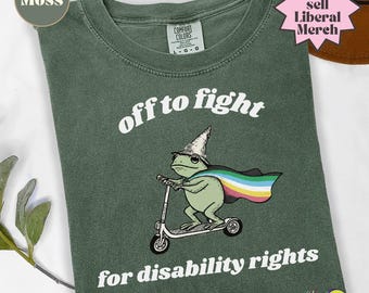 Camiseta divertida con meme de rana para luchar por los derechos de las personas con discapacidad, concientización sobre el autismo, camiseta sobre neurodiversidad, apoyo a familias con autismo y orgullo, inclusión.