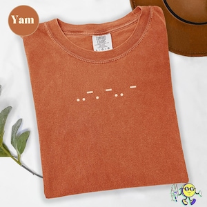 FDT Morse Code Comfort Colors Shirt: Politischer Widerstand