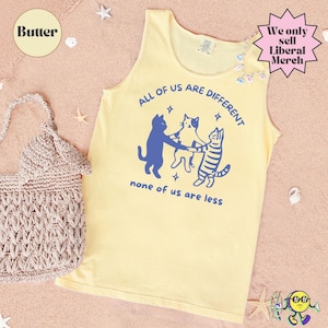 All of us are Different Cat Funny Neurodiversity shirt, Autism Awareness, Disability Rights, Autism Ally Family Support Inclusion image 16