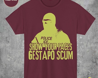 Camiseta de protesta para abolir ICE: Diseño activista y de justicia social