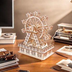 The Classic style  3D Wooden Puzzle Model Kit 1/40 Scale Ages 14+ and Up