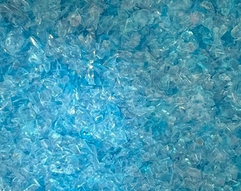 Frit Glass Sky Blue Medium 96 COE 2 oz Fusing