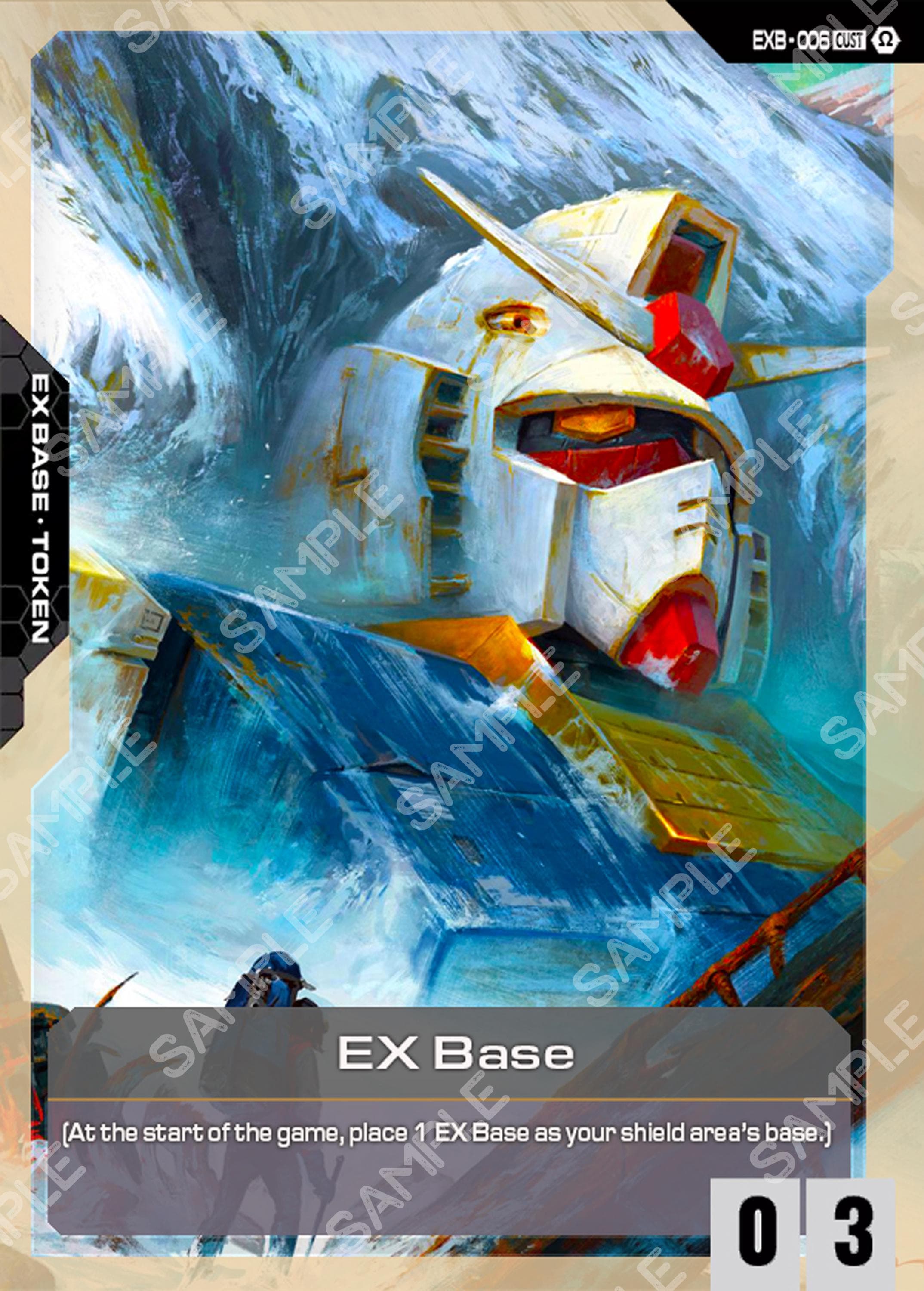 Gundam TCG Custom EX BASE! Card (various Models) - Etsy