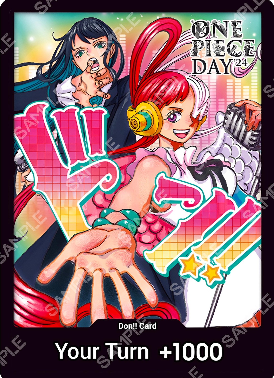 Sealed One Piece Day Festival 2024 Uta & Ado Don !! Card