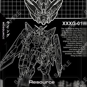 Gundam TCG custom Resource Card! EX-011