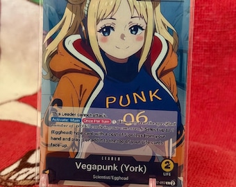 One Piece TCG Custom Leader!! Vegapunk (york) - Etsy