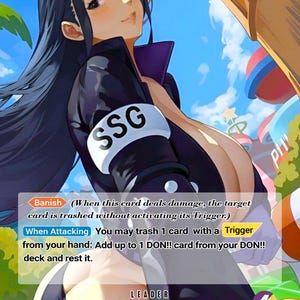 Ein Teil TKG Anführer !! -Nico Robin-