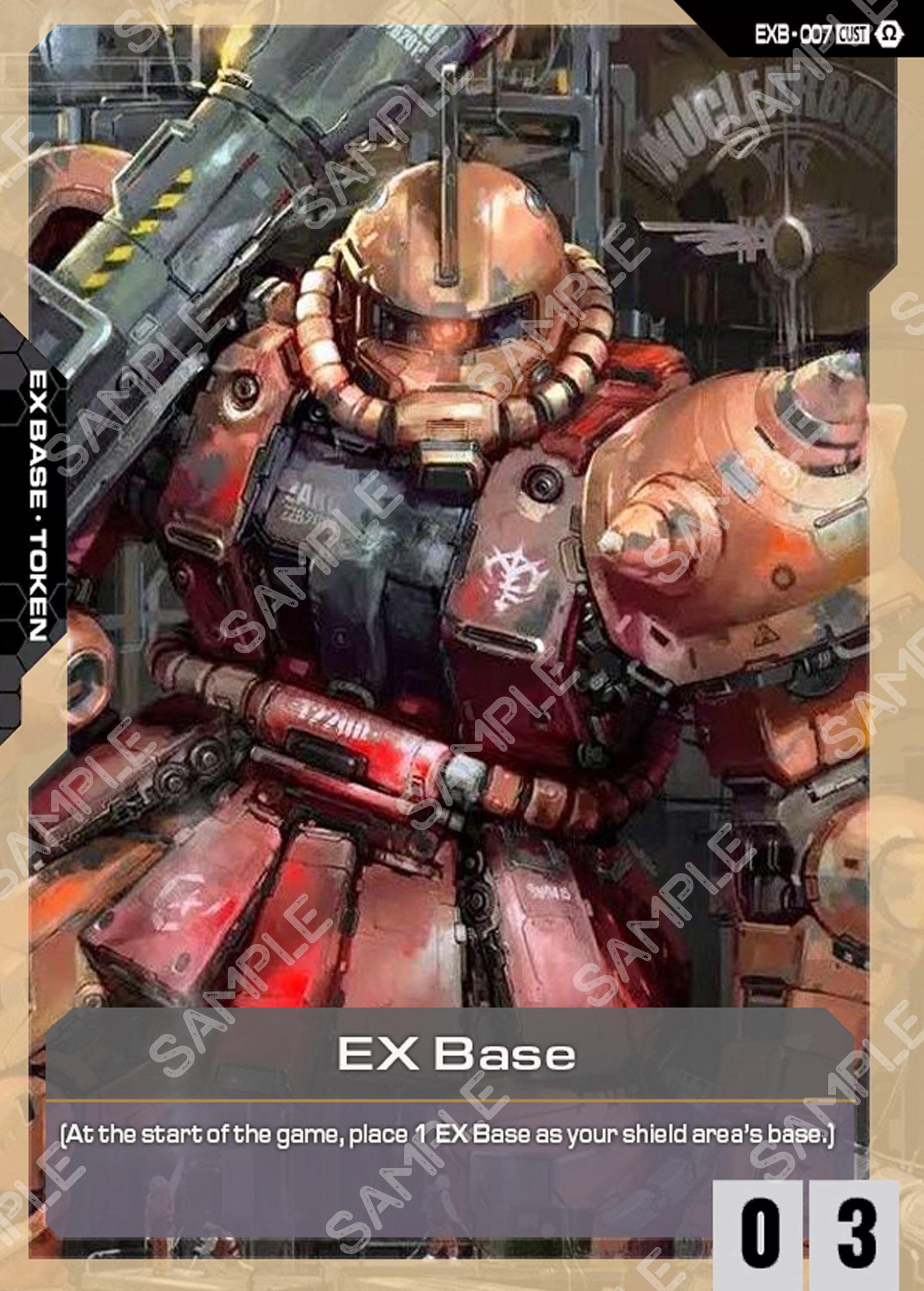 Gundam TCG Custom EX BASE! Card (various Models) - Etsy