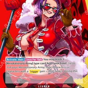 One piece TCG custom Leader!! Belo Betty Model 3