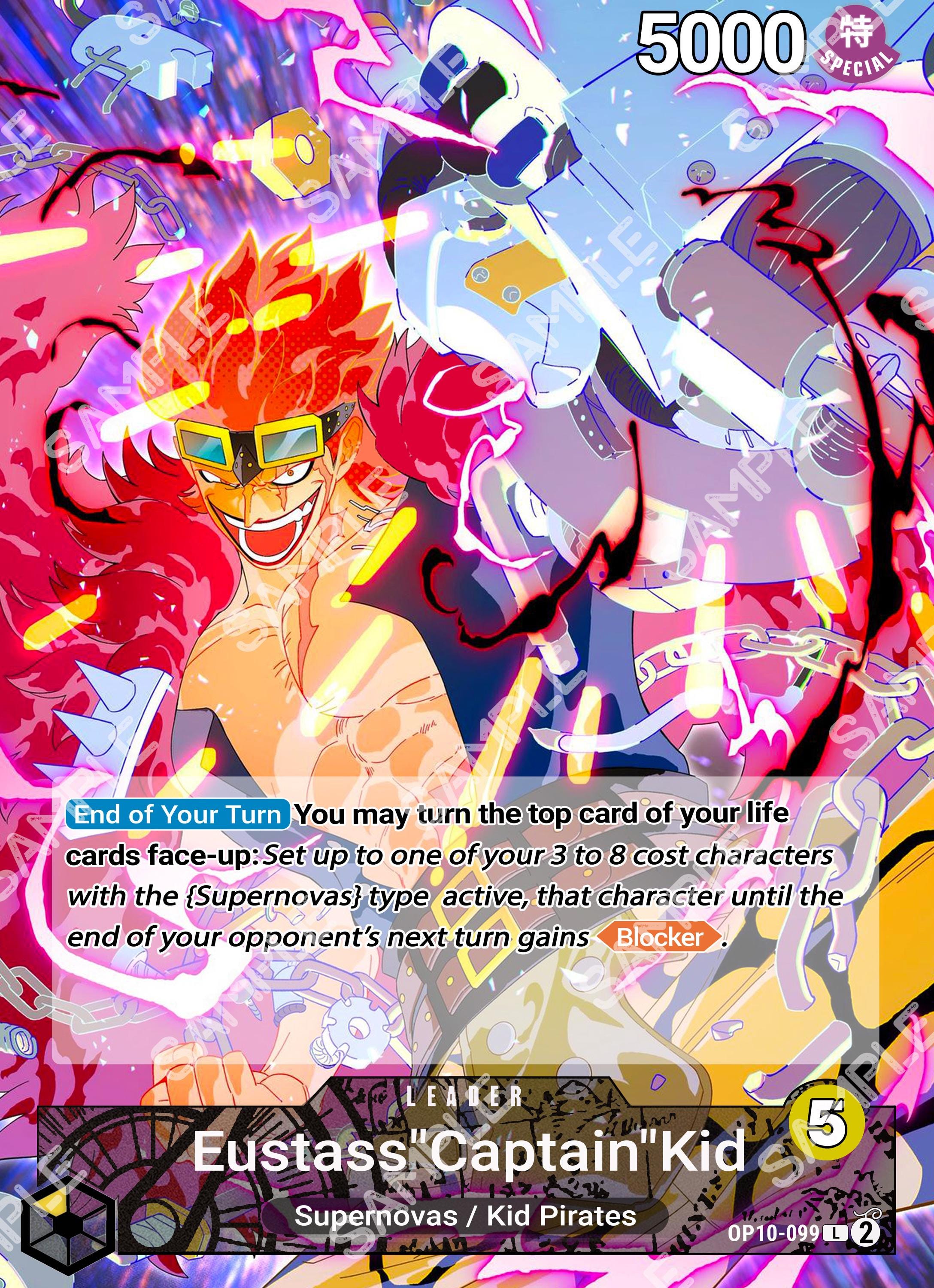 2023 ONE PIECE ユースタス・キッド ALT ART Eustass