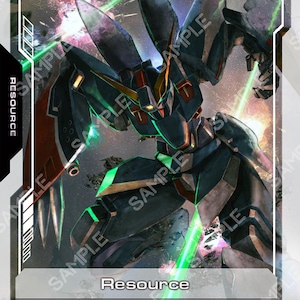 Gundam TCG custom Resource Card!  GUNDAM SEED (Various Models)