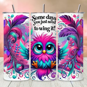 Sarcastic Birds Tumbler Wrap, Funny Animal Sublimation Design, Sassy Quote 20oz Skinny Tumbler png, Humorous Saying Best Friends Tumbler