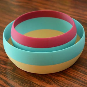 Flower Planter, Bottom Watering Succulent Pot, Earth Tones, 3D Printed, with Drainage, Self-Watering