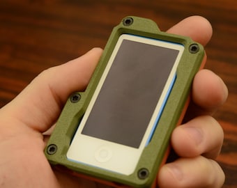 Etui przemysłowe do iPoda Nano 7. generacji, chwytne, wytrzymałe, do codziennego noszenia, minimalistyczne