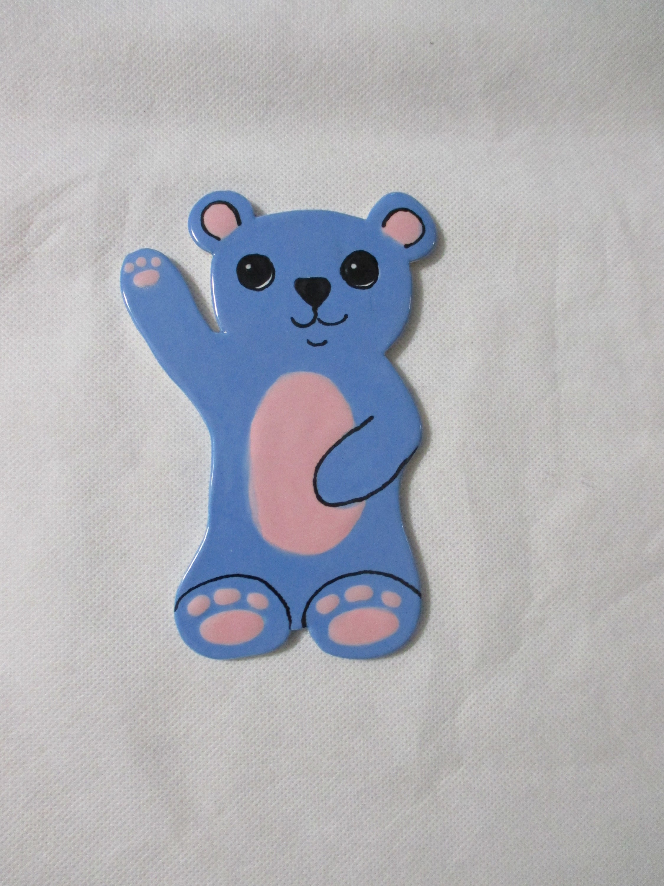 1 PCS 3D Silicone Teddy Bear Mold, Bear Ice Mold, Candle Mold Soap