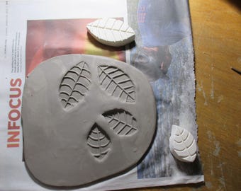 QP - LEAVES Stamps - Clay Stamps