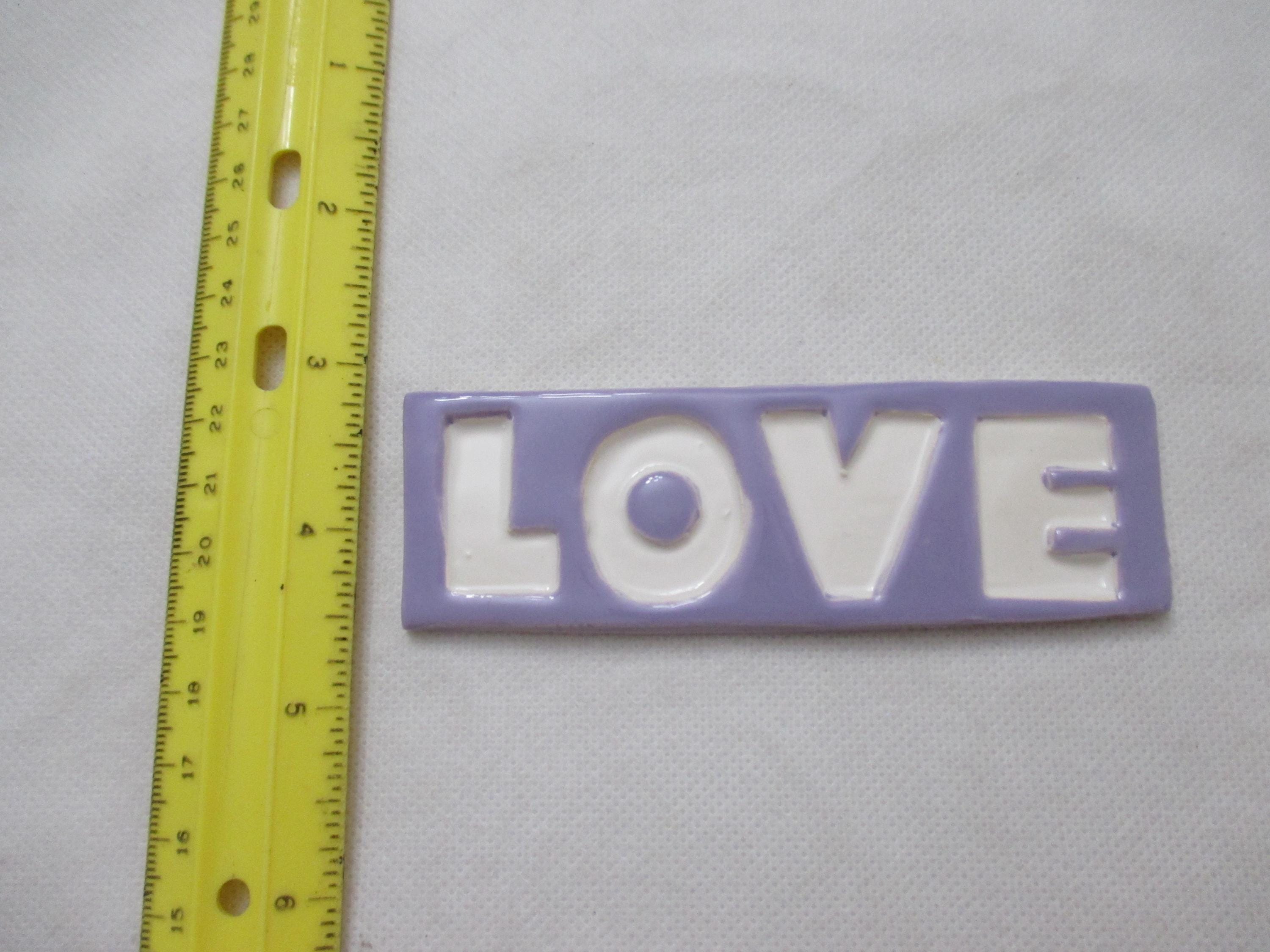 G4 - LG LOVE TILE - Ceramic Mosaic Tile - Etsy