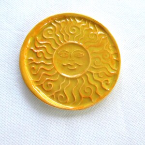 AYO - YELLOW, Orange SUN Tile - Ceramic Mosaic Tile