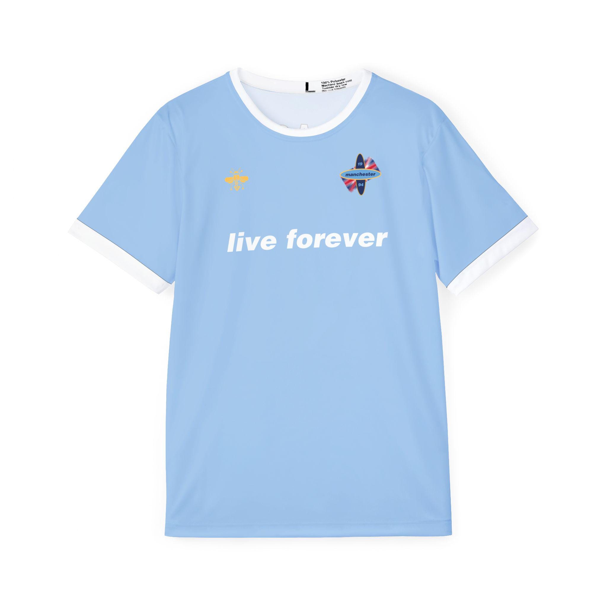 oasis live forever football shirts L サッカー・フットサル oasis live forever football shirts L サッカー・フットサル