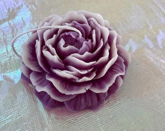 Handmade Rose Candle: Scented Flower Candle, Home Decor Gift