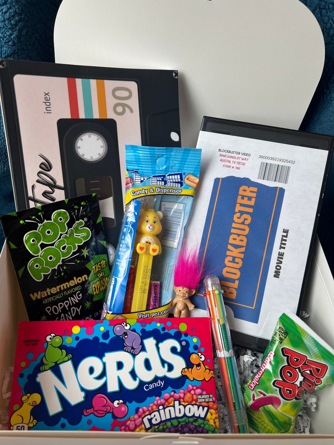 90'S NOSTALGIA Gift Box, 90s, 1990s, Millennial, Nostalgia, Gift Basket ...