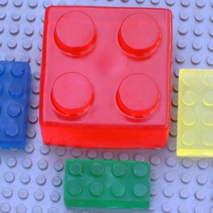 Bloco de construção de tijolos divertidos para crianças Sabonete infantil - Sabonete de brinquedo - Sabonete divertido - Presente para crianças - Blocos - Sabonete infantil - Favor de festa