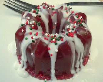 Red Velvet Bundt Cake - Dessert Soap - Bakery Soap - Food Soap - Cake Soap - Red Velvet Cake Soap - Holiday - Christmas - Stocking Stuffer