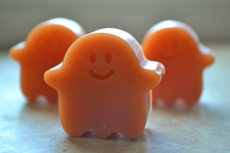 Chubby Ghost Soap Soap for Children Kids Soap Ghost Guest Soap Guest Soap Trick or Treat Halloween Soap for Kids image 3