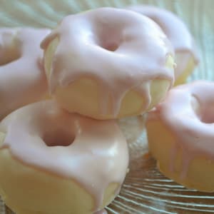 Mini Donut Soap - Springtime Soap Set - Easter Soap - Bakery Soap - Donuts - Vegan - Party Favor - Fake Food - Food Soap