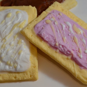 Toaster Törtchen Seife - Seifen Törtchen - Bakery Soap 2er Set - Vegan - Seife - Frühstück
