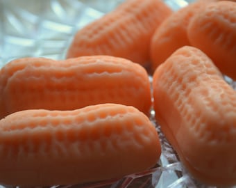 Candy Soap- Circus Peanut Vegan Candy Soap Treats - Banana Soap - Circus Peanuts - Novelty - Fun Soap - Easter - Fathers Day - Mothers Day