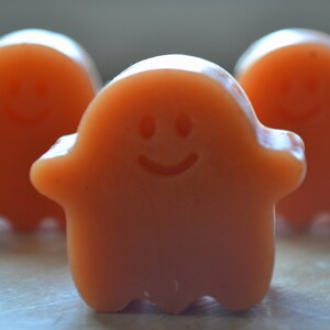 Chubby Ghost Soap Soap for Children Kids Soap Ghost Guest Soap Guest Soap Trick or Treat Halloween Soap for Kids image 2